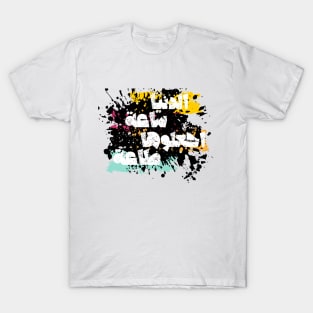 Arabic Islamic Saying Design | Life is short T-Shirt